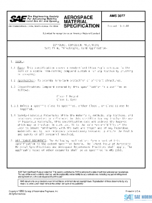 SAE AMS3077 PDF