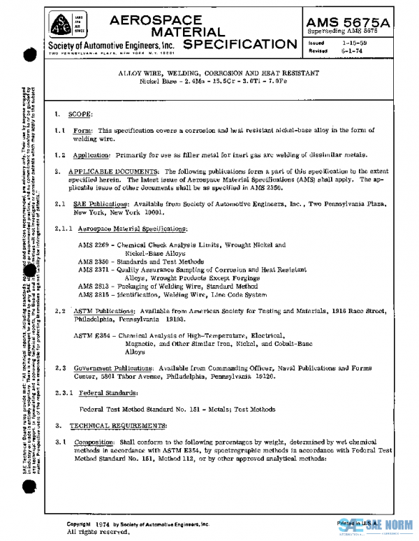 SAE AMS5675A PDF