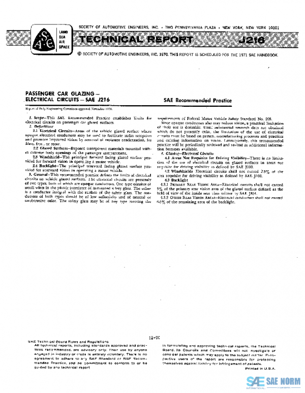 SAE J216_197011 PDF