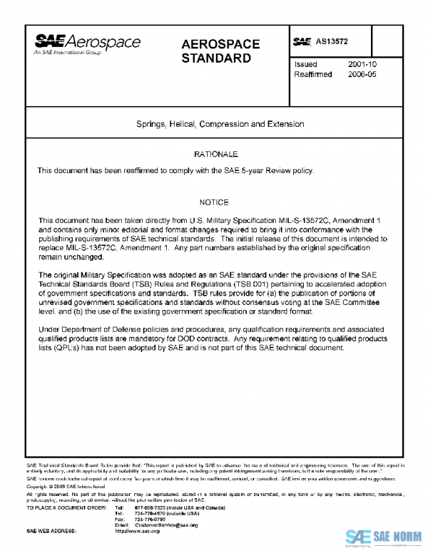 SAE AS13572 PDF SAE AS13572 PDF