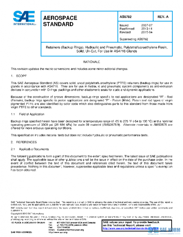SAE AS5782A PDF