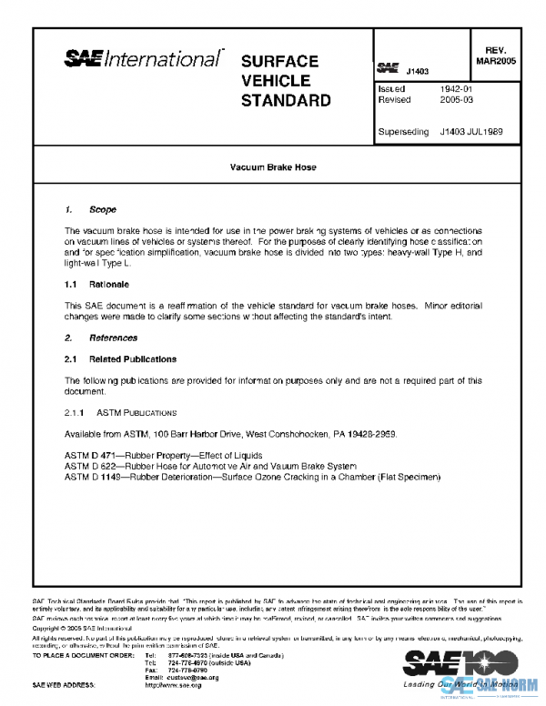 SAE J1403_200503 PDF SAE J1403_200503 PDF