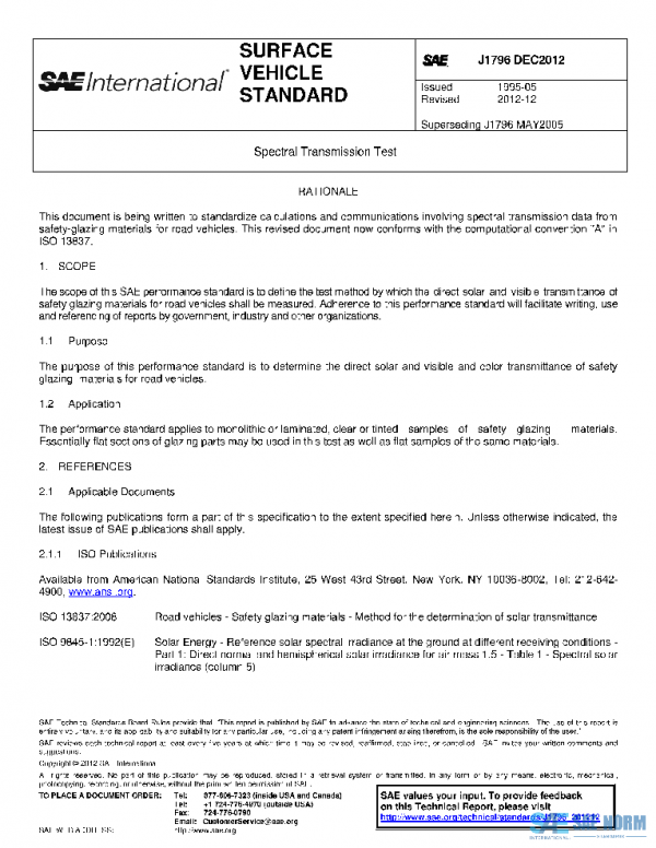 SAE J1796_201212 PDF