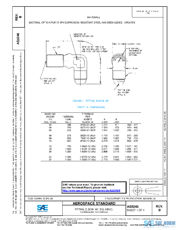 SAE AS5240B PDF