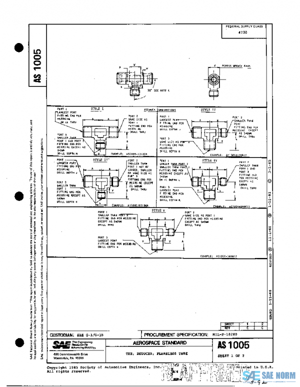 SAE AS1005C PDF SAE AS1005C PDF