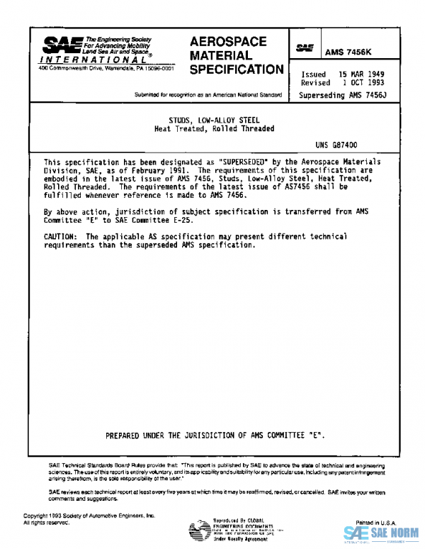 SAE AMS7456K PDF