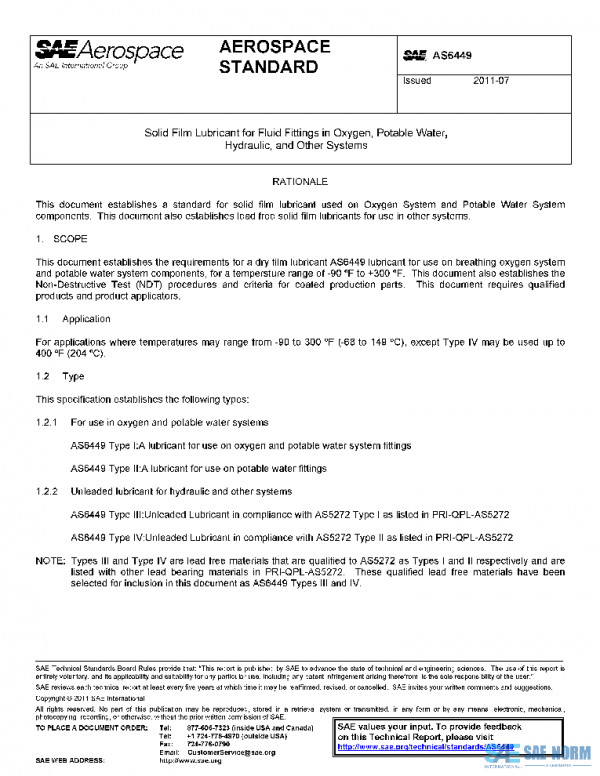 SAE AS6449 PDF