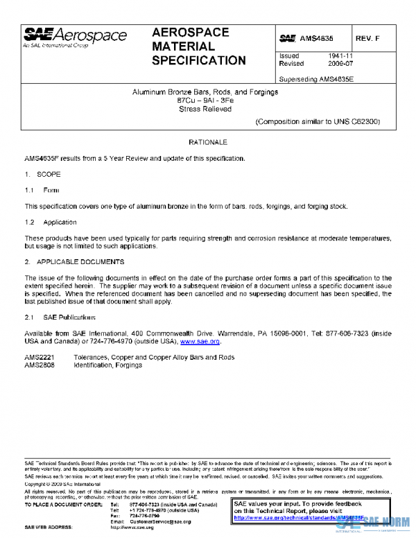 SAE AMS4635F PDF