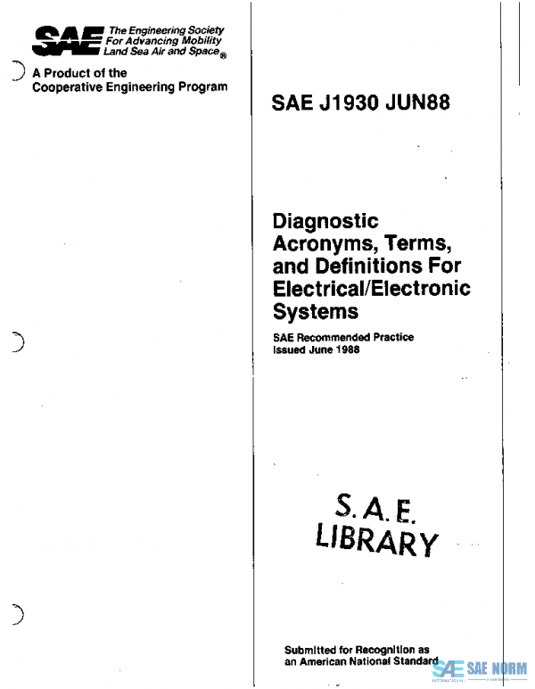 SAE J1930_198806 PDF