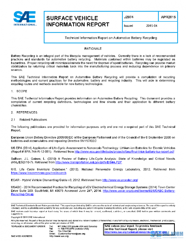 SAE J2974_201504 PDF SAE J2974_201504 PDF