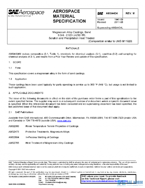 SAE AMS4434M PDF