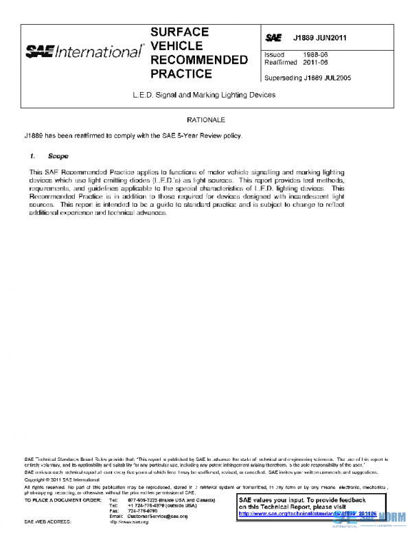 SAE J1889_201106 PDF SAE J1889_201106 PDF