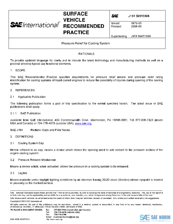 SAE J151_200809 PDF SAE J151_200809 PDF