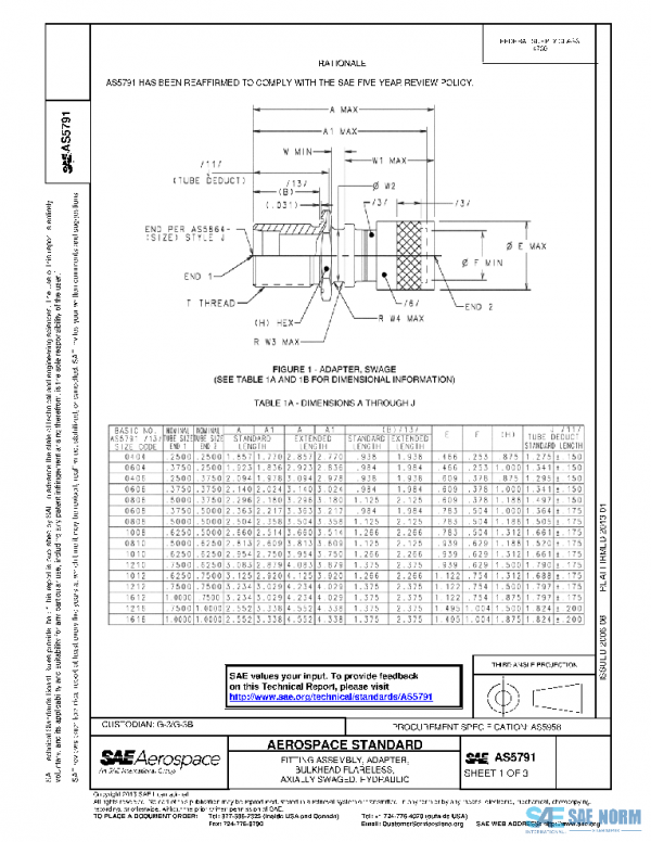 SAE AS5791 PDF