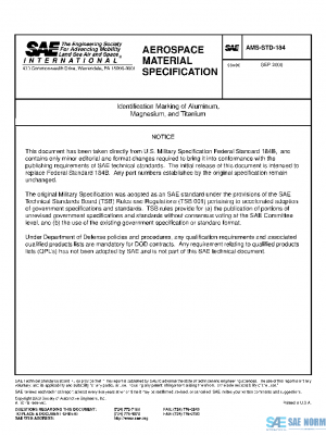 SAE AMSSTD184 PDF