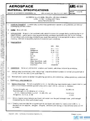 SAE AMS4110 PDF