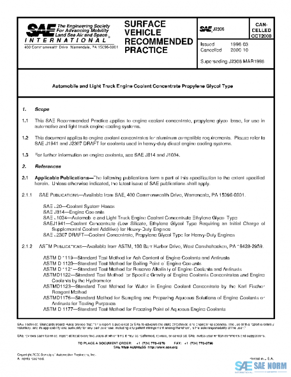 SAE J2306_200010 PDF