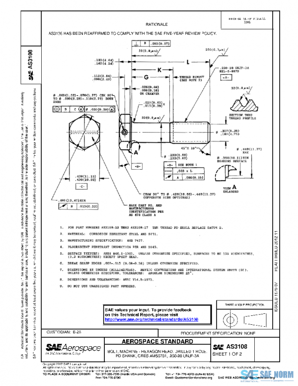 SAE AS3108 PDF