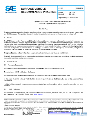 SAE J1174_201504 PDF