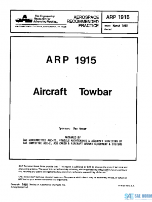 SAE ARP1915 PDF