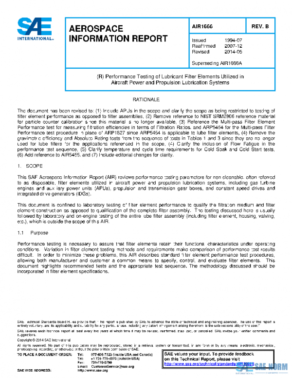 SAE AIR1666B PDF