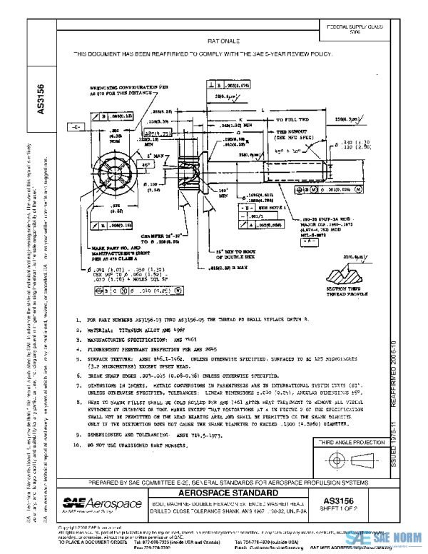 SAE AS3156 PDF SAE AS3156 PDF