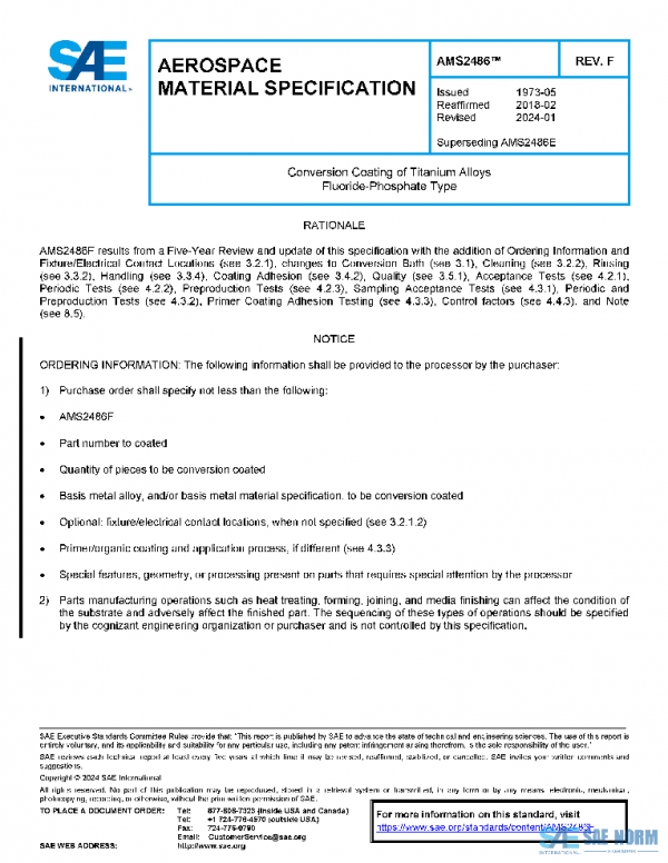 SAE AMS2486F PDF SAE AMS2486F PDF