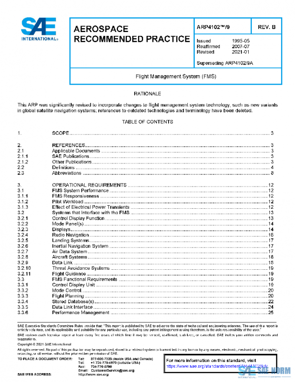 SAE ARP4102/9B PDF SAE ARP4102/9B PDF