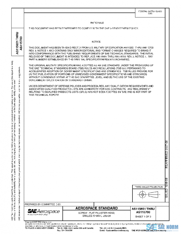 SAE AS115651 PDF