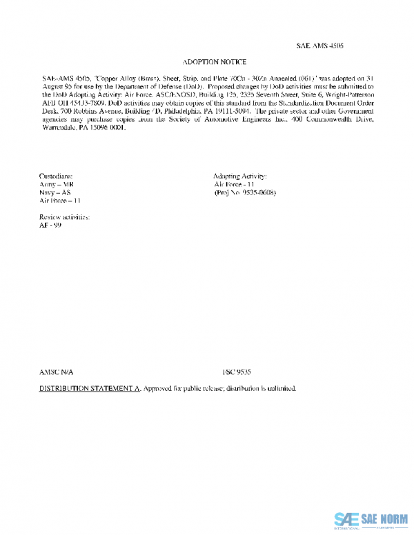 SAE AMS4505H PDF