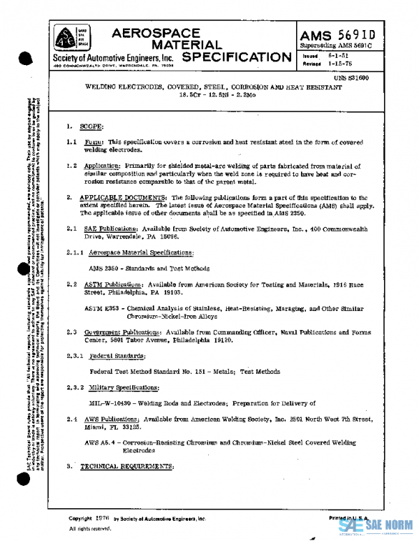 SAE AMS5691D PDF