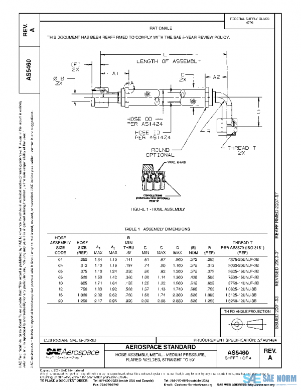 SAE AS5460A PDF