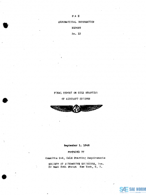 SAE AIR13 PDF SAE AIR13 PDF