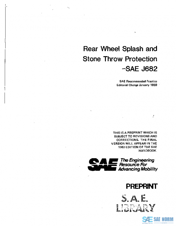 SAE J682_196901 PDF SAE J682_196901 PDF