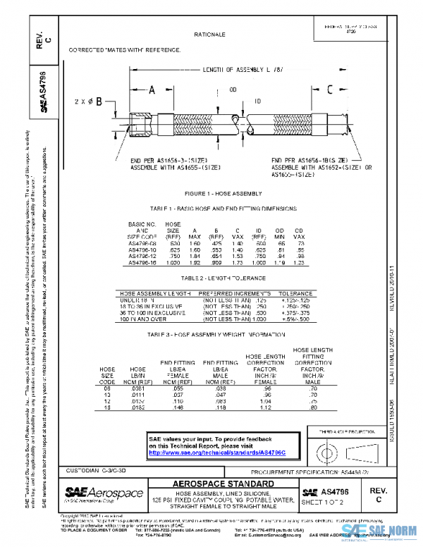 SAE AS4796C PDF SAE AS4796C PDF