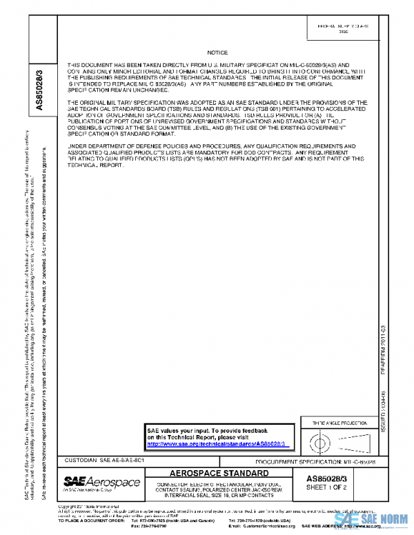 SAE AS85028/3 PDF