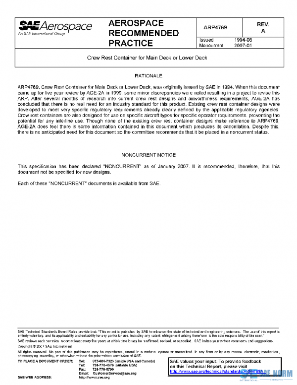 SAE ARP4769A PDF SAE ARP4769A PDF