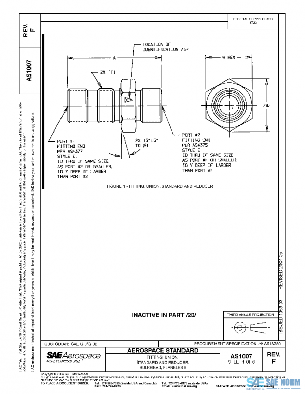 SAE AS1007F PDF