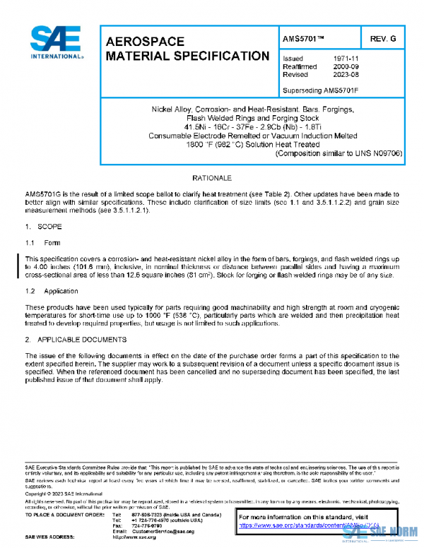 SAE AMS5701G PDF