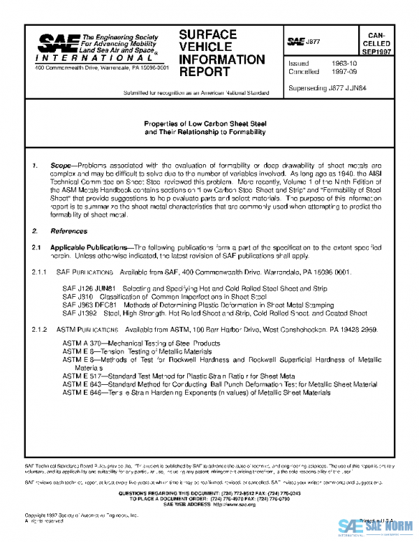 SAE J877_199709 PDF