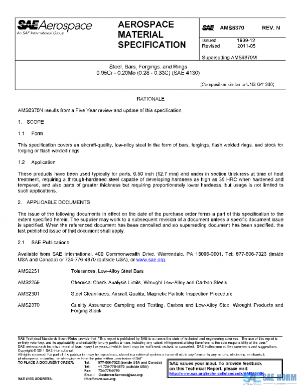 SAE AMS6370N PDF