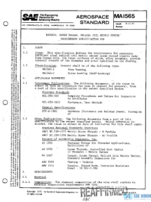 SAE MA1565 PDF