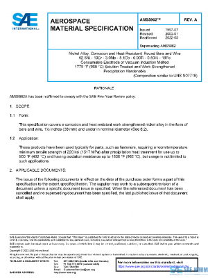 SAE AMS5962A PDF