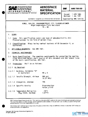 SAE AMS7261/2D PDF