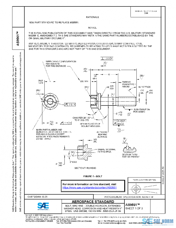 SAE AS9561 PDF