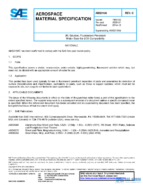 SAE AMS3158C PDF