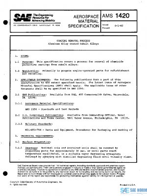 SAE AMS1420 PDF
