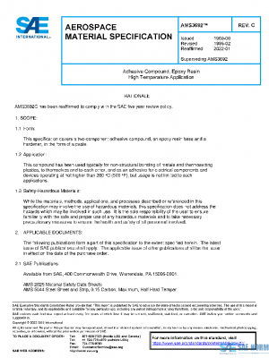 SAE AMS3692C PDF