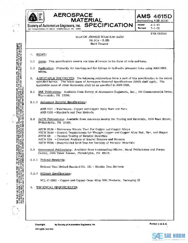SAE AMS4615D PDF
