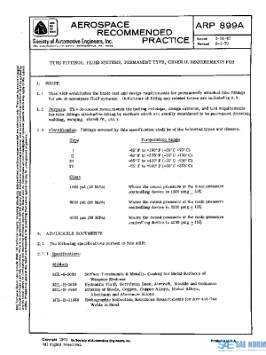 SAE ARP899A PDF